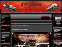 Tablet Screenshot of bn-styling.de